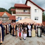 Mitropolitul Andrei a pus piatra de temelie pentru noua biserică din orașul-stațiune Sîngeorz-Băi